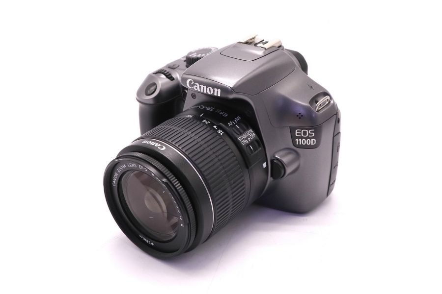 Canon EOS 1100D kit gray (пробег 10070 кадров)