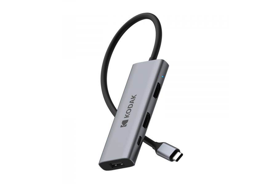 Разветвитель Kodak USB-C Hub (4-IN-1 & HDTV) T346