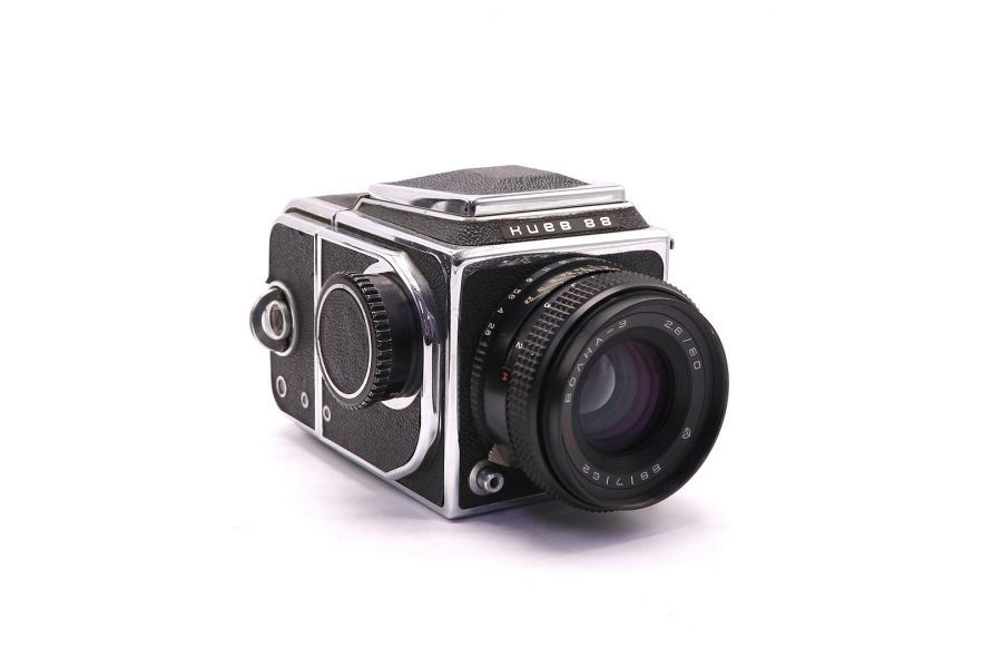 Киев 88 + Волна-3 МС 2,8/80 винтажный, зеркальный