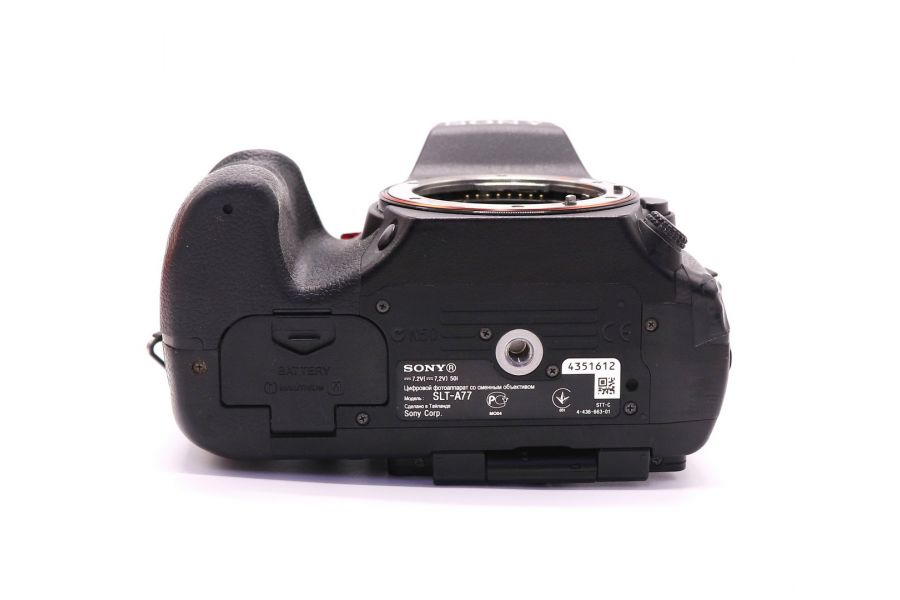 Sony A77 body в упаковке (пробег 81680 кадров)