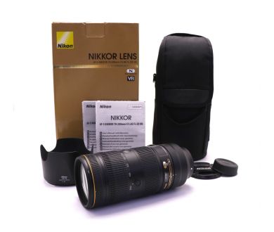 Nikon 70-200mm f/2.8E FL ED VR AF-S Nikkor в упаковке