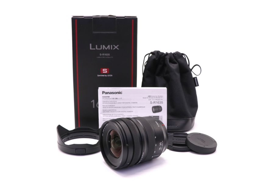 Panasonic 16-35mm f/4 (S-R1635E) L-Mount в упаковке