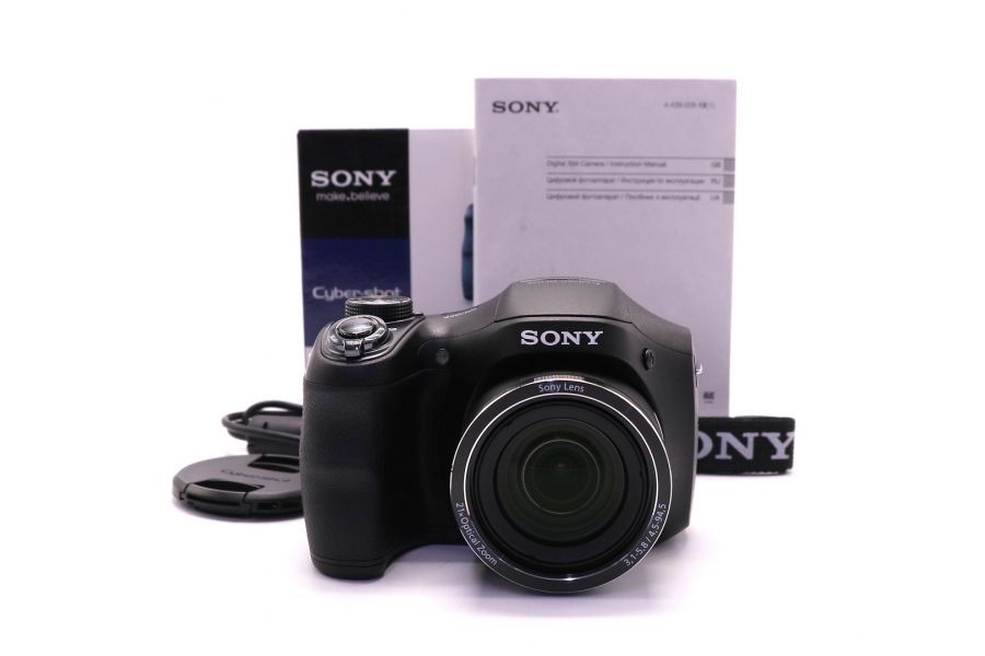 Фотокамера Sony Cyber-shot DSC-H100 в упаковке 