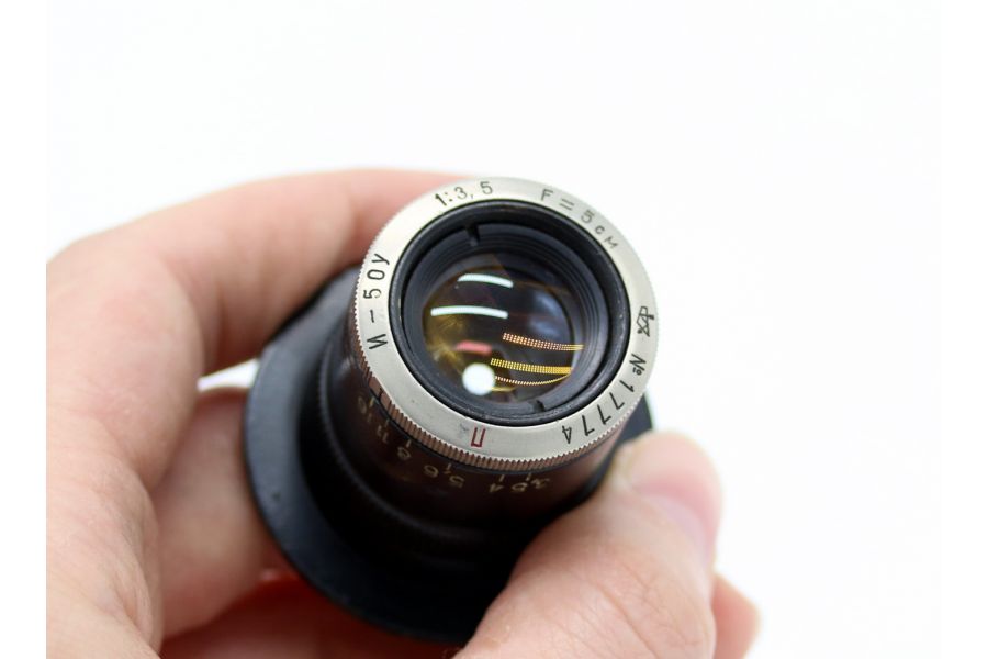 Редкий Индустар-50У  3.5/5см (СССР, 1964г.)