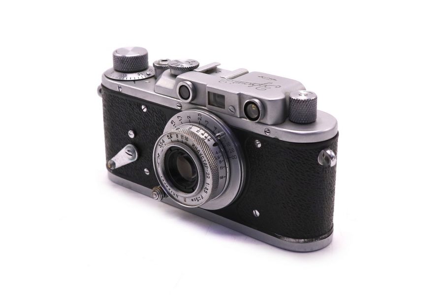 Зоркий 2 + Индустар-22 неисправен 