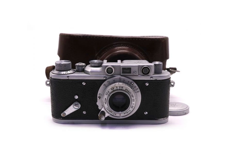 Зоркий 2 + Индустар-22 неисправен 