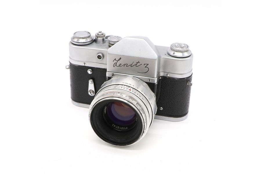 Зенит 3 + Гелиос-44 в упаковке (КМЗ, 1962)