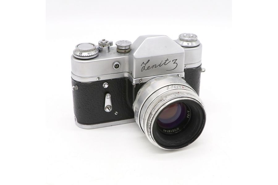 Зенит 3 + Гелиос-44 в упаковке (КМЗ, 1962)