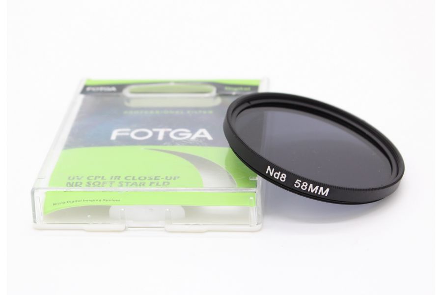 Светофильтр Fotga ND8 58mm