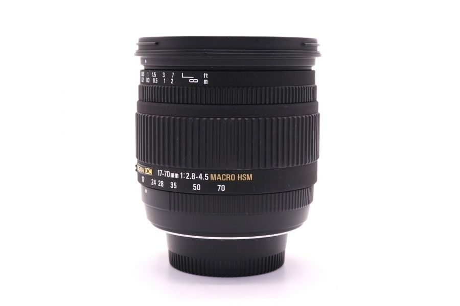 Sigma AF 17-70mm f/2.8-4.5 DC MACRO HSM Nikon F (Japan, 2010)