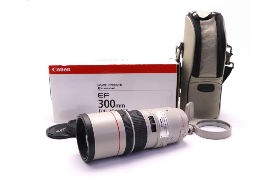 Canon EF 300mm f/4L IS USM в упаковке