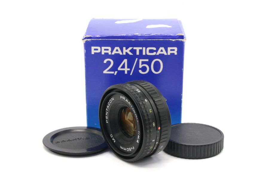 Prakticar 50mm f/2.4 MC в упаковке