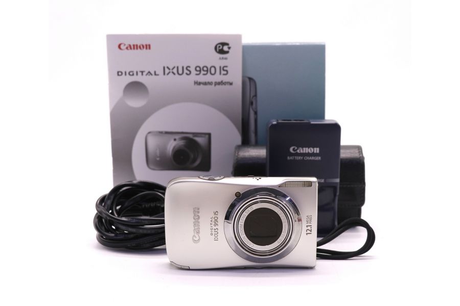 Canon Digital IXUS 990 IS в упаковке