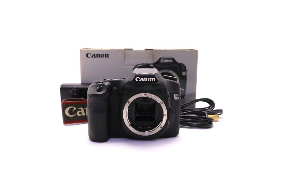 Canon EOS 40D body в упаковке (пробег 13000 кадров)