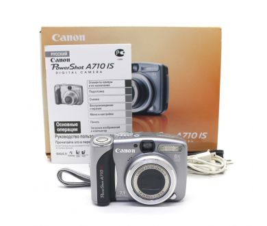 Canon PowerShot A710 IS в упаковке