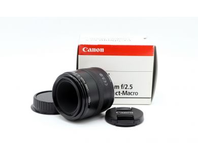 Canon EF 50mm f/2.5 Compact Macro в упаковке