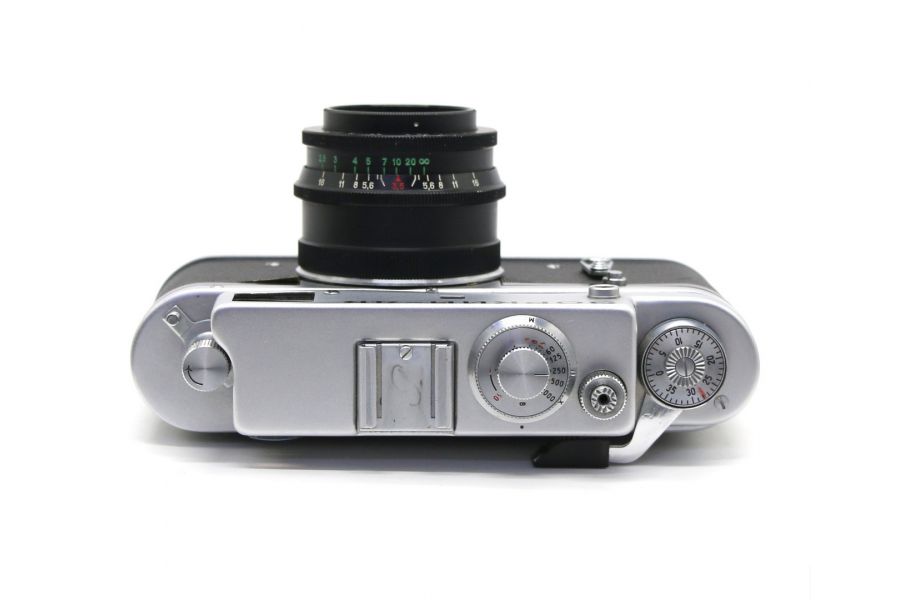 Зоркий 4К + Индустар-50 гравировка