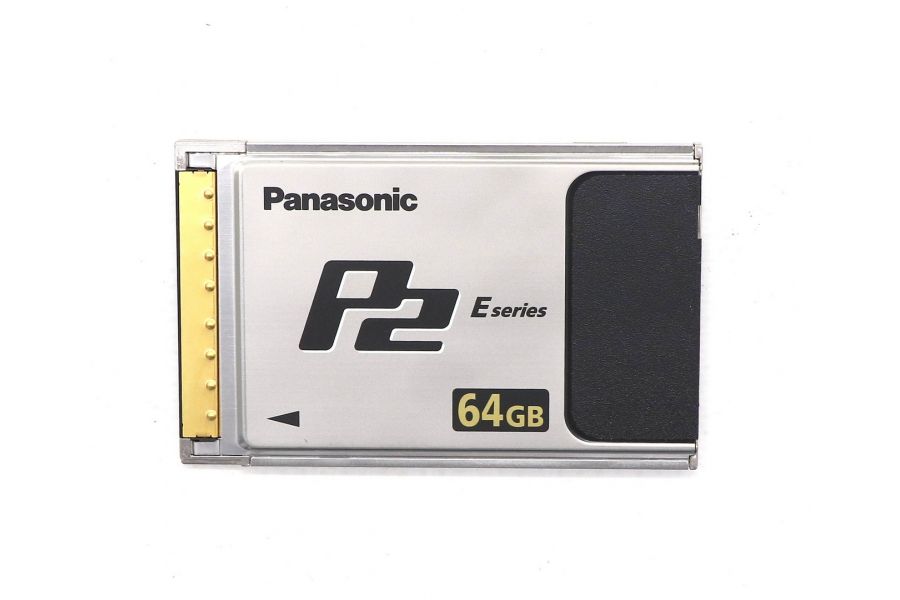 Карта памяти Panasonic 64GB P2  AJ-P2E064FG F Series в упаковке