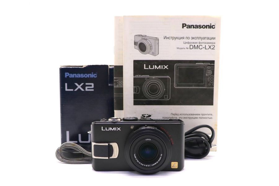 Panasonic Lumix DMC-LX2 в упаковке