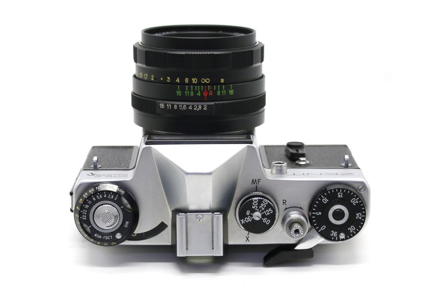 Зенит ЕМ kit silver в упаковке (СССР, 1982)