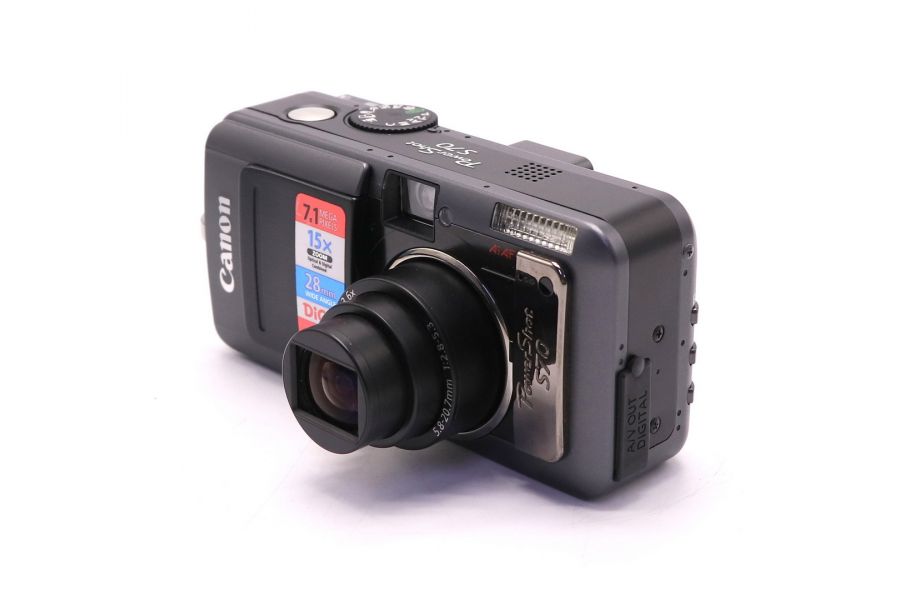 Canon PowerShot S70 в упаковке