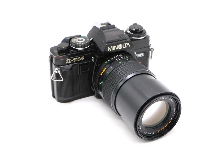 Minolta X-700 + Minolta MD 3.5/135mm
