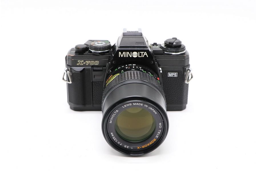 Minolta X-700 + Minolta MD 3.5/135mm