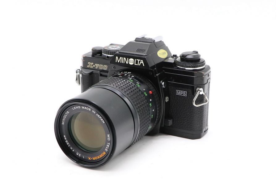 Minolta X-700 + Minolta MD 3.5/135mm
