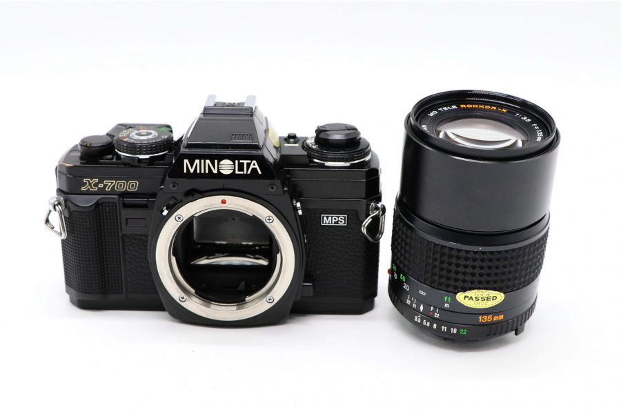Minolta X-700 + Minolta MD 3.5/135mm