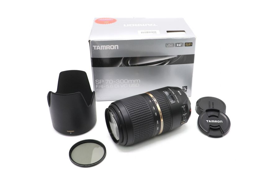 Tamron SP AF 70-300mm f/4-5.6 Di VC USD (A005) Canon EF в упаковке