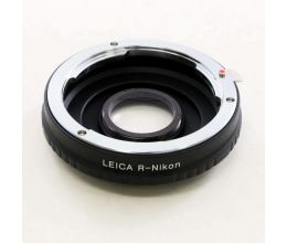 Adapter Leica-R - Nikon F с линзой