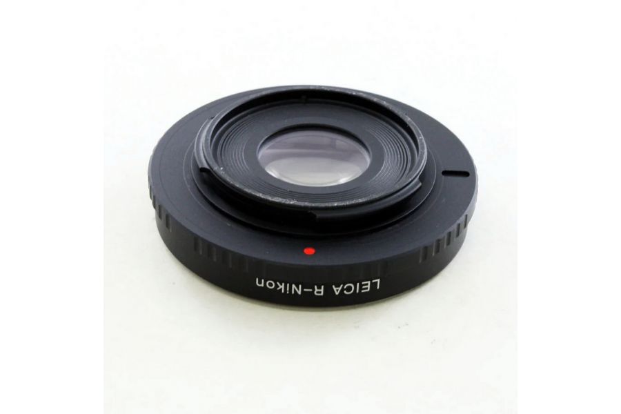 Adapter Leica-R - Nikon F с линзой