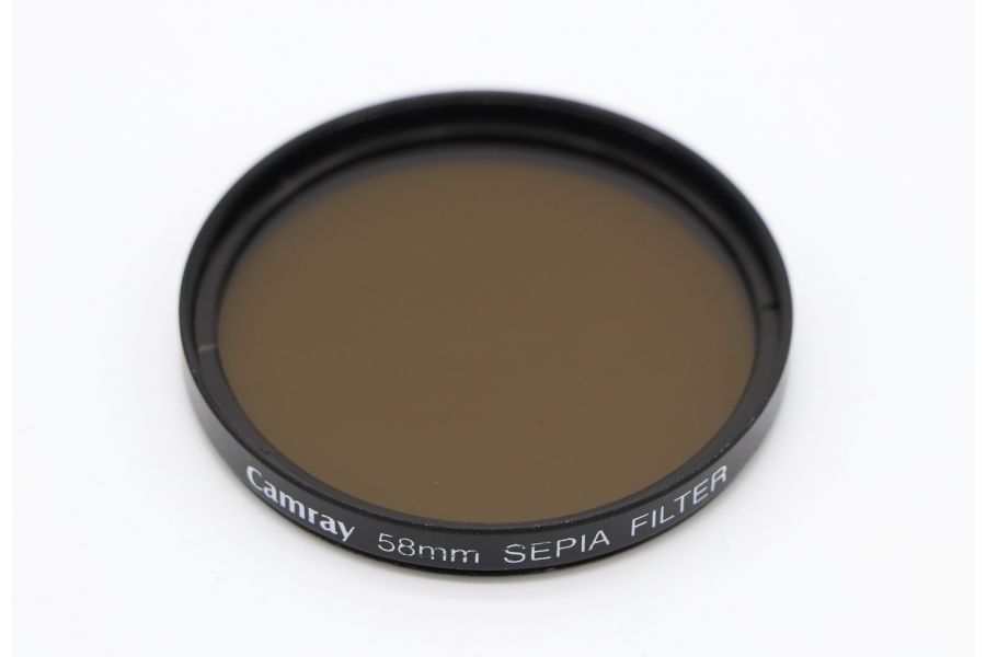 Светофильтр Camray 58mm SEPIA FILTER
