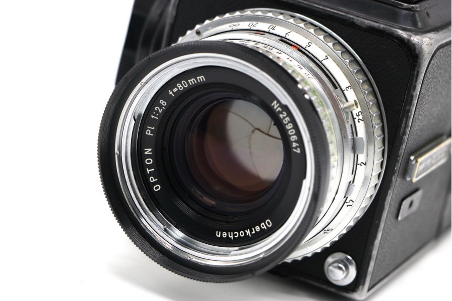 Hasselblad 500 C/M + Oberkochen Opton PL 2.8/80mm