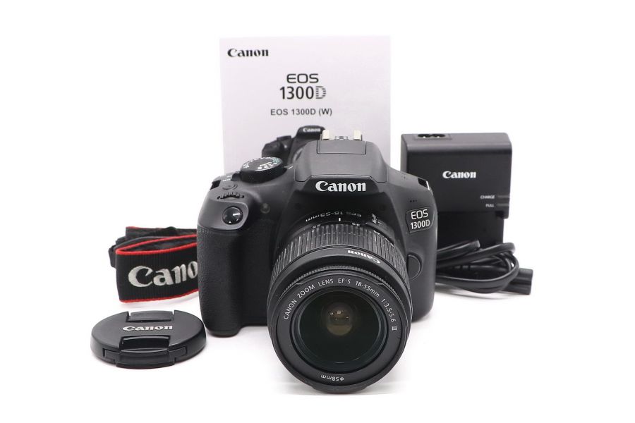 Canon EOS 1300D kit (пробег 3280 кадров)