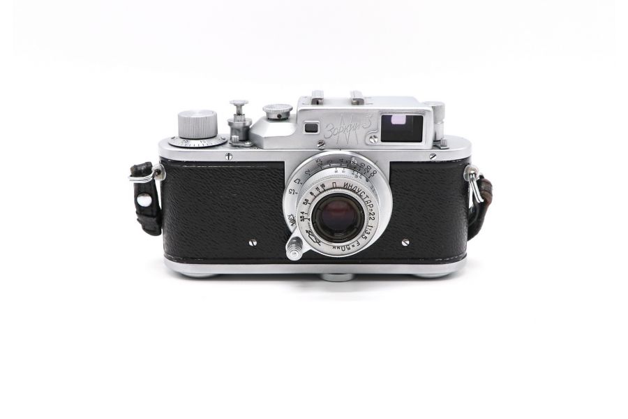 Зоркий 3М + Индустар-22 П (СССР, 1955)