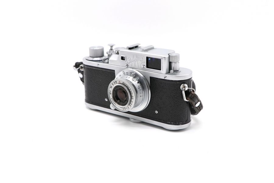 Зоркий 3М + Индустар-22 П (СССР, 1955)