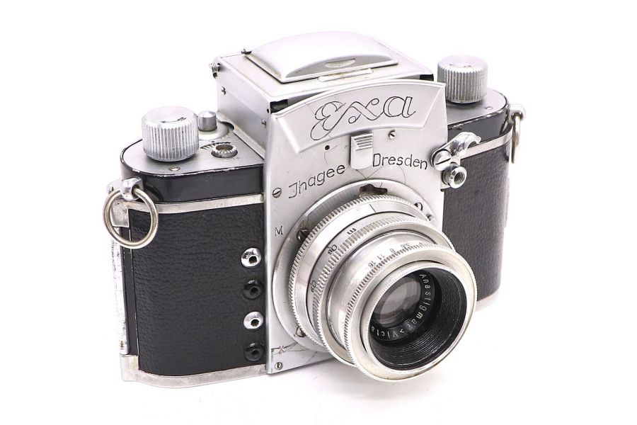 Exa Jhagee Dresden + Victar Anastigmat 2,9/50