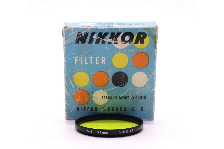 Светофильтр Nikkor Y48 52mm