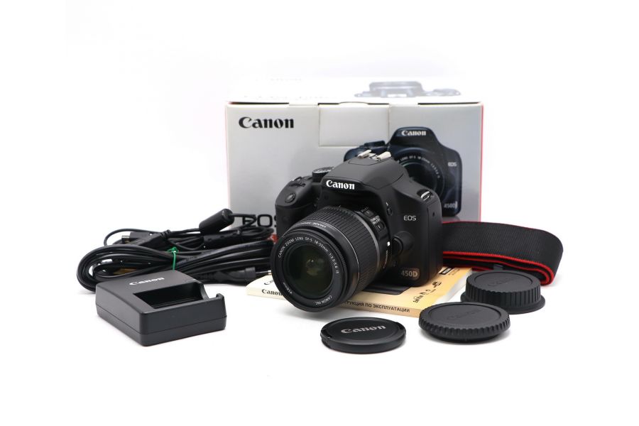 Новый Canon EOS 450D kit 