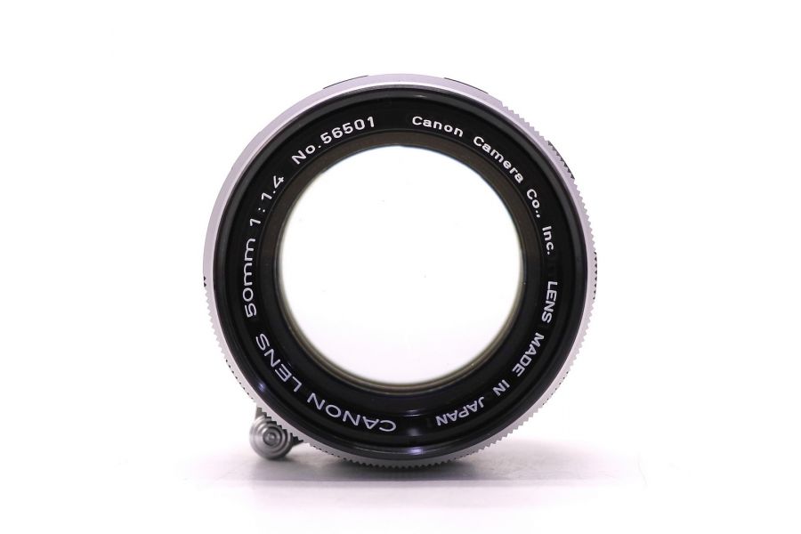 Объектив Canon 1.4/50mm LTM (Japan, 1976)