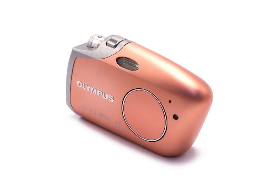 Olympus Mju mini Digital peach