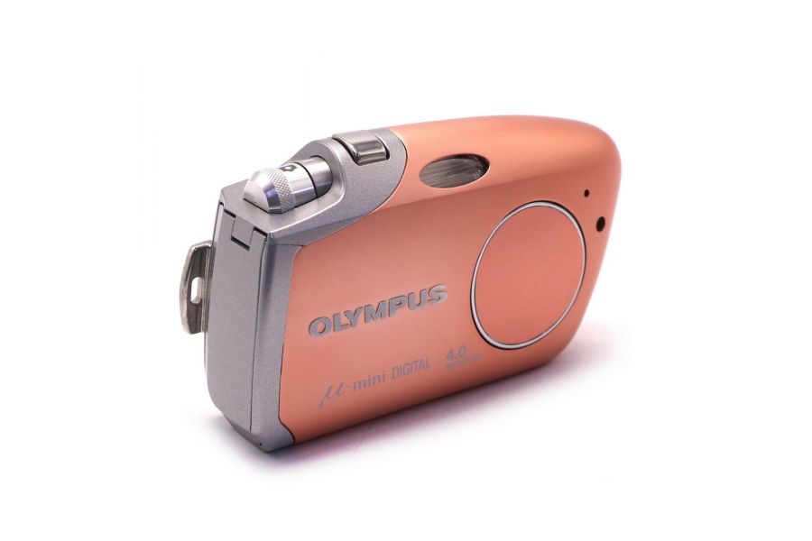 Olympus Mju mini Digital peach