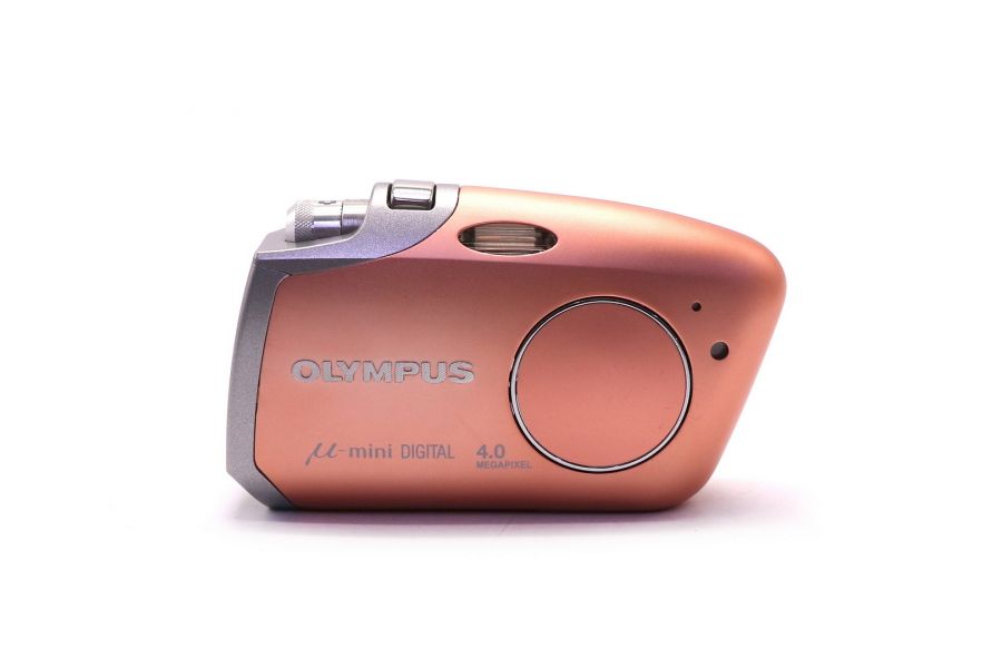 Olympus Mju mini Digital peach