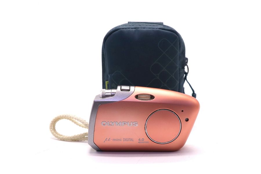 Olympus Mju mini Digital peach
