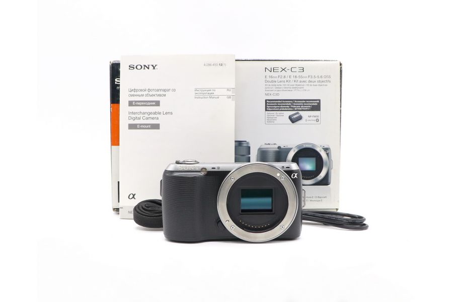 Sony Nex-C3 body в упаковке (пробег 10090 кадров)