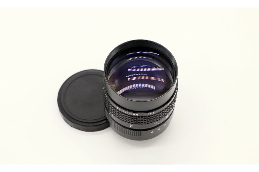 Cosmicar Television lens 1.4/75mm