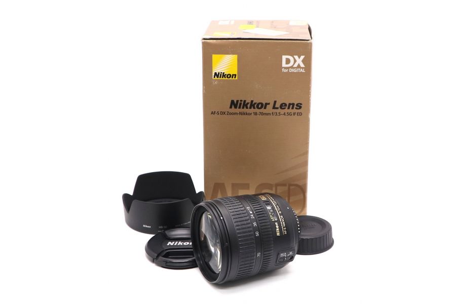 Nikon 18-70mm f3.5-4.5G ED-IF AF-S DX Zoom Nikkor (Тайланд)