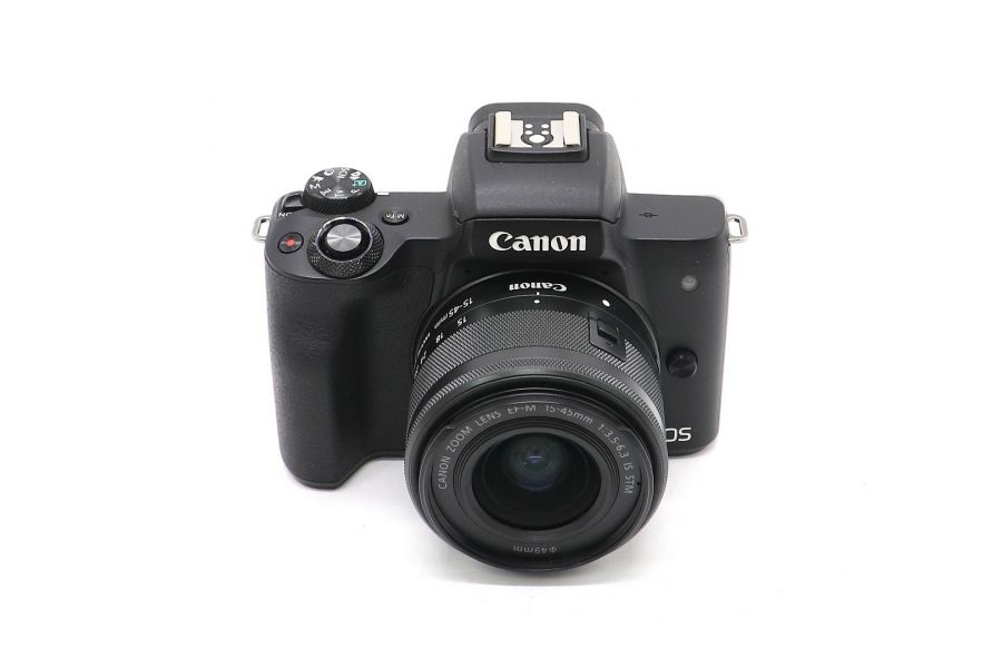Canon EOS M50 kit в упаковке (пробег 1895 кадров)