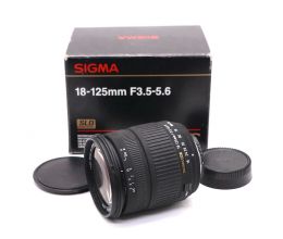 Sigma Zoom 18-125mm f/3.5-5.6 DC в упаковке